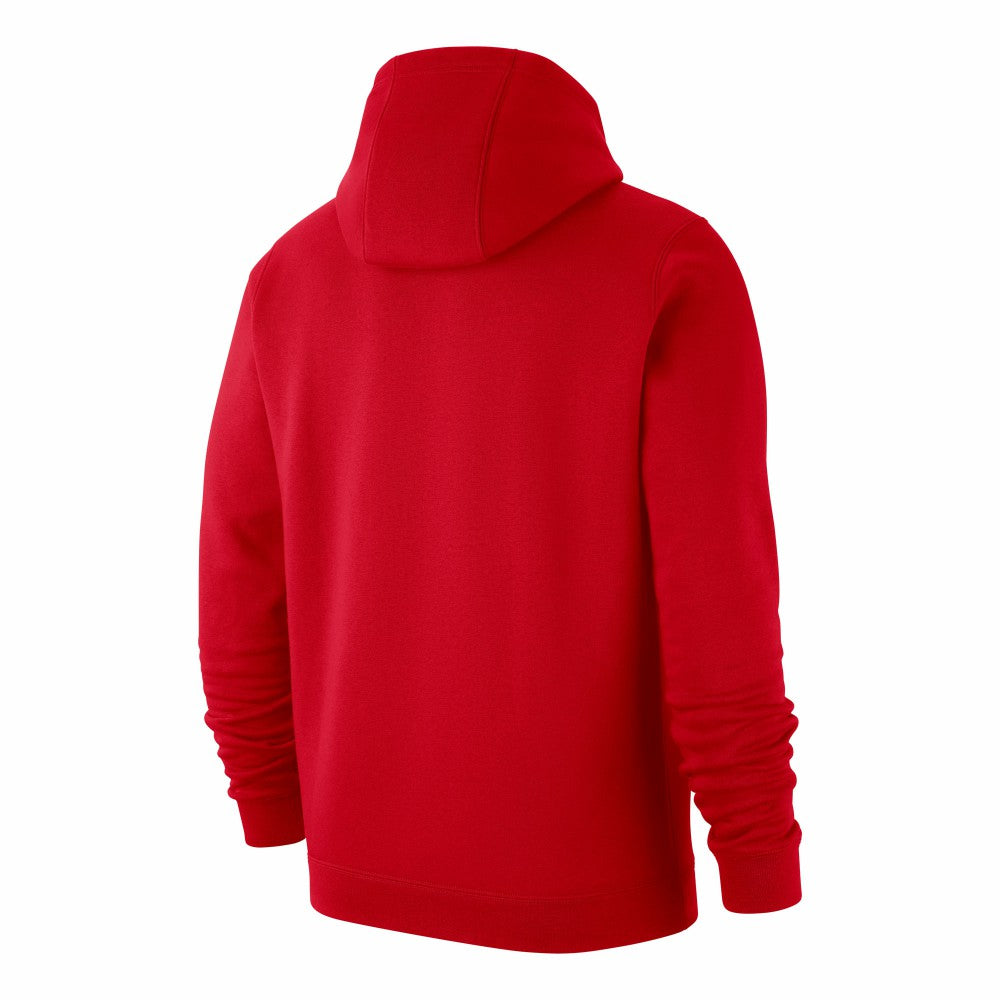 France National Team Club Primary Pullover Hoodie Red