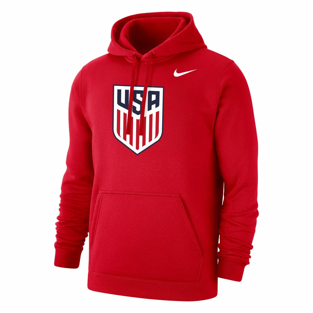 USMNT Club Primary Pullover Hoodie Red