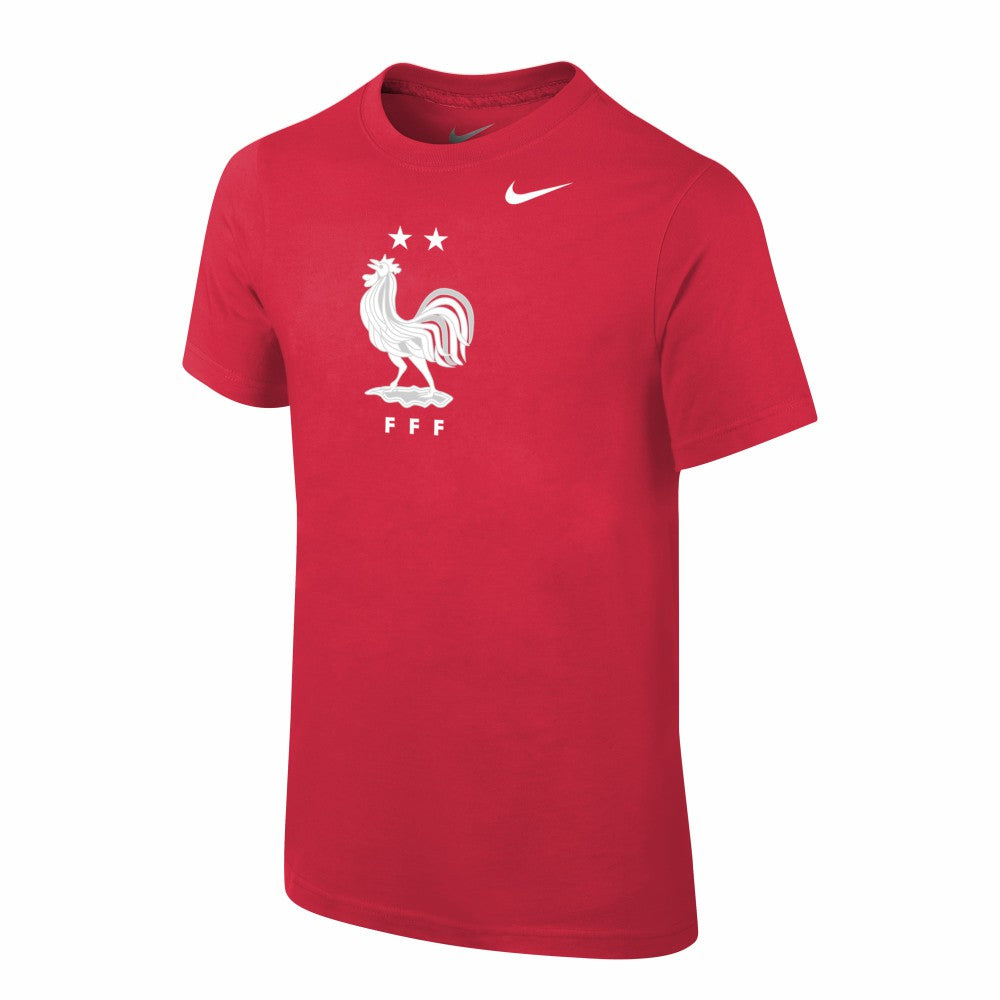 France National Team Youth Core Team T-Shirt Red