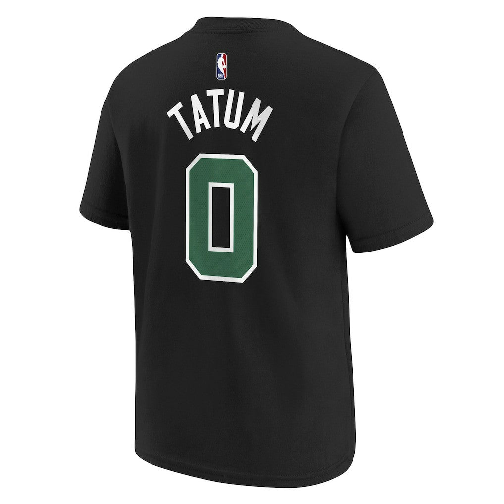 Jayson Tatum Boston Celtics Jordan Brand Youth Statement Edition Name & Number Player T-Shirt Black