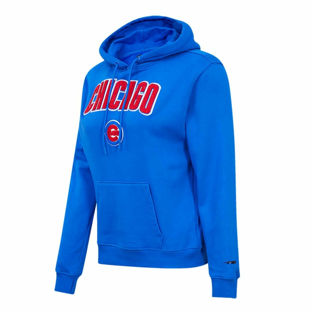 Chicago Cubs Pro Standard Women's Classic Fleece Pullover Hoodie - Royal Hoodies