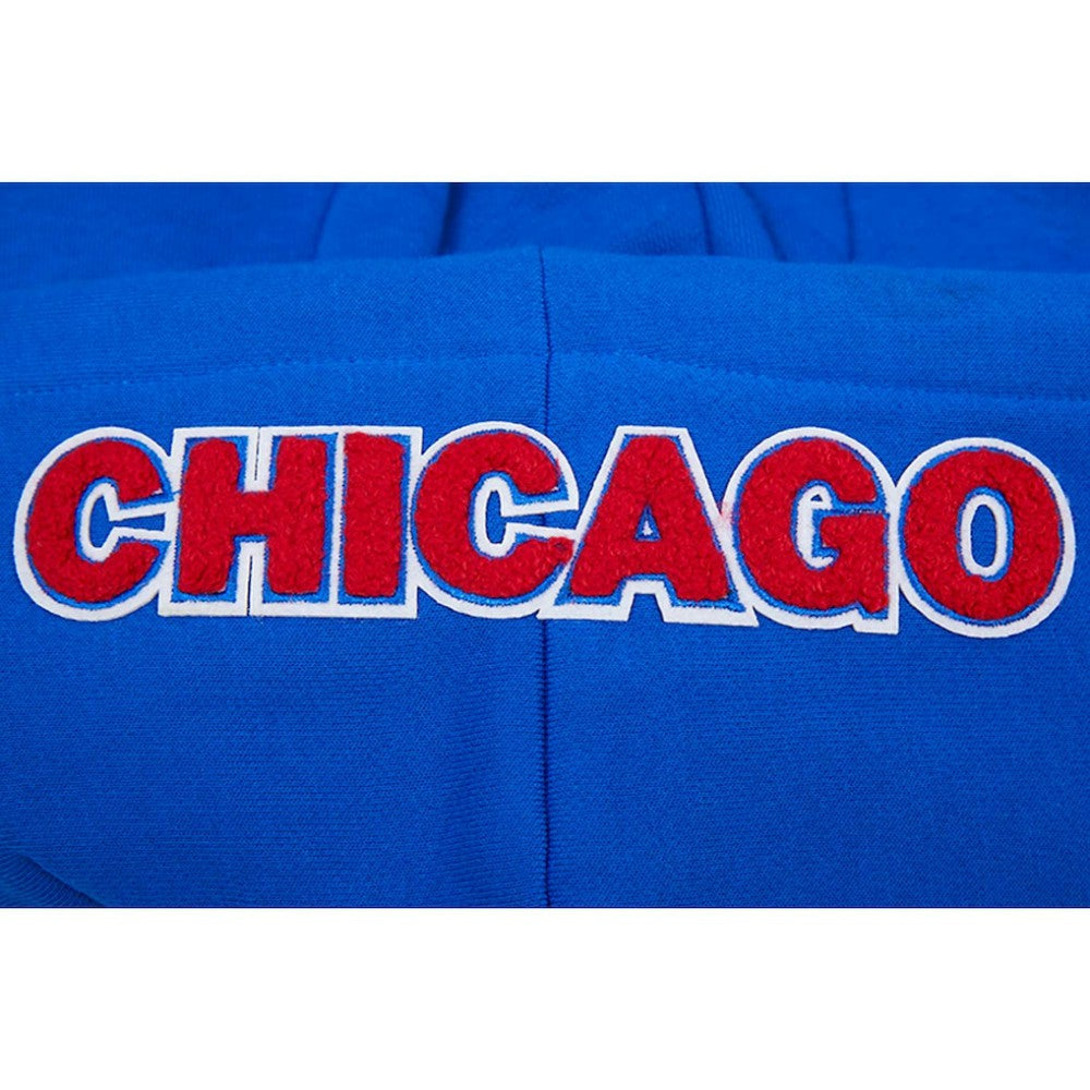 Chicago Cubs Pro Standard Women's Classic Fleece Pullover Hoodie - Royal Hoodies