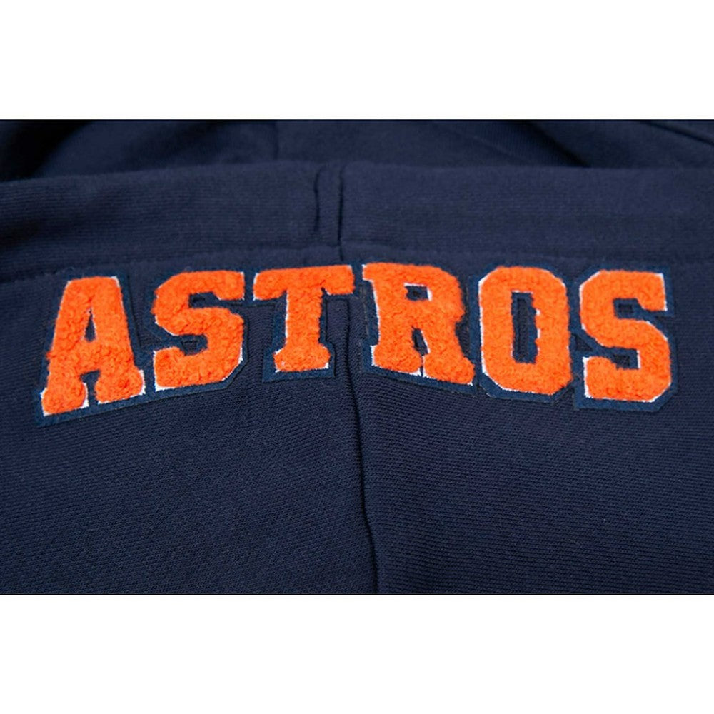 Houston Astros Pro Standard Women's Classic Fleece Pullover Hoodie - Navy Hoodies