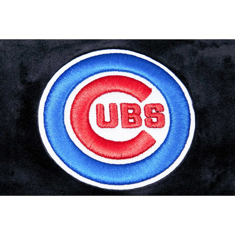 Chicago Cubs Pro Standard Women's Classic Velour Lounge Shorts - Black Shorts