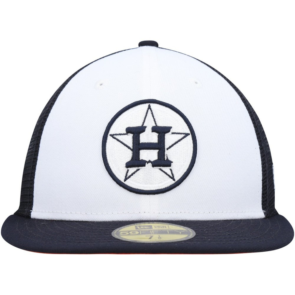 Houston Astros New Era 2023 On-Field Batting Practice 59FIFTY Fitted Hat - White/Navy Hats