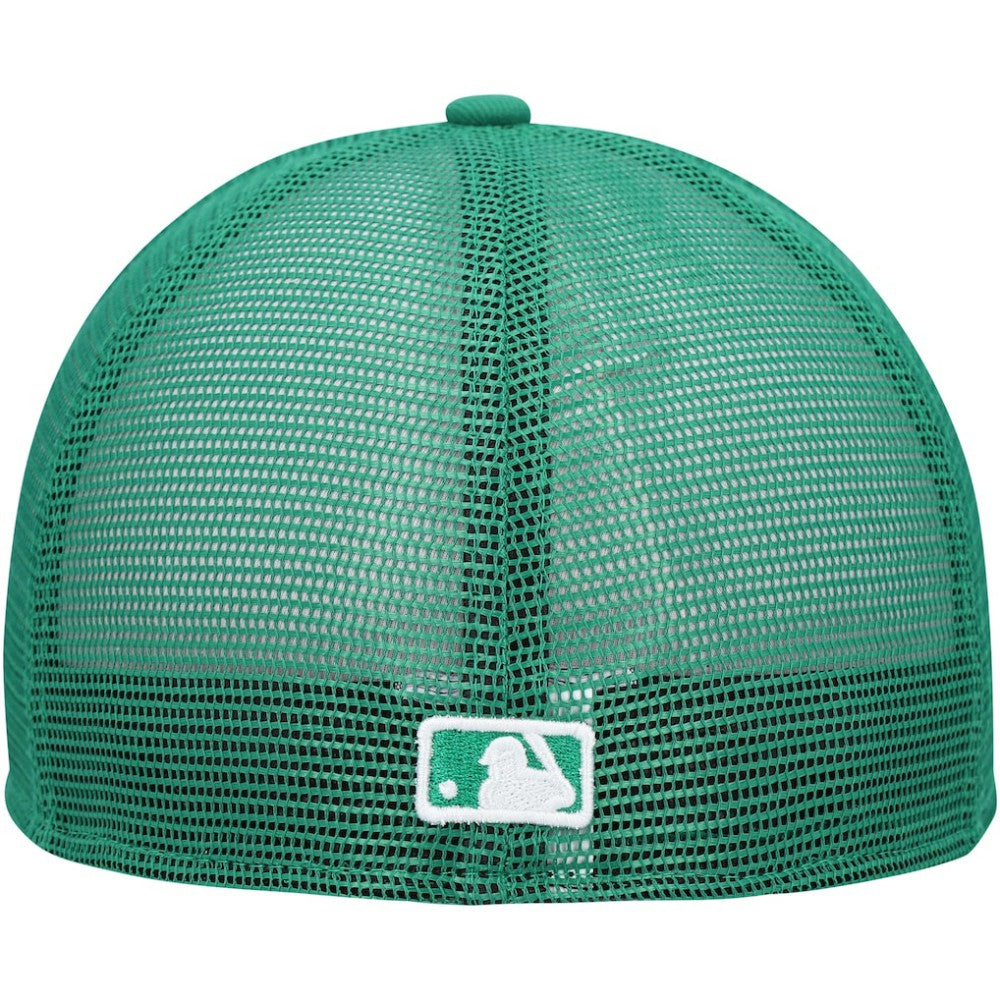 Athletics New Era 2023 On-Field Batting Practice 59FIFTY Fitted Hat - White/Green Hats