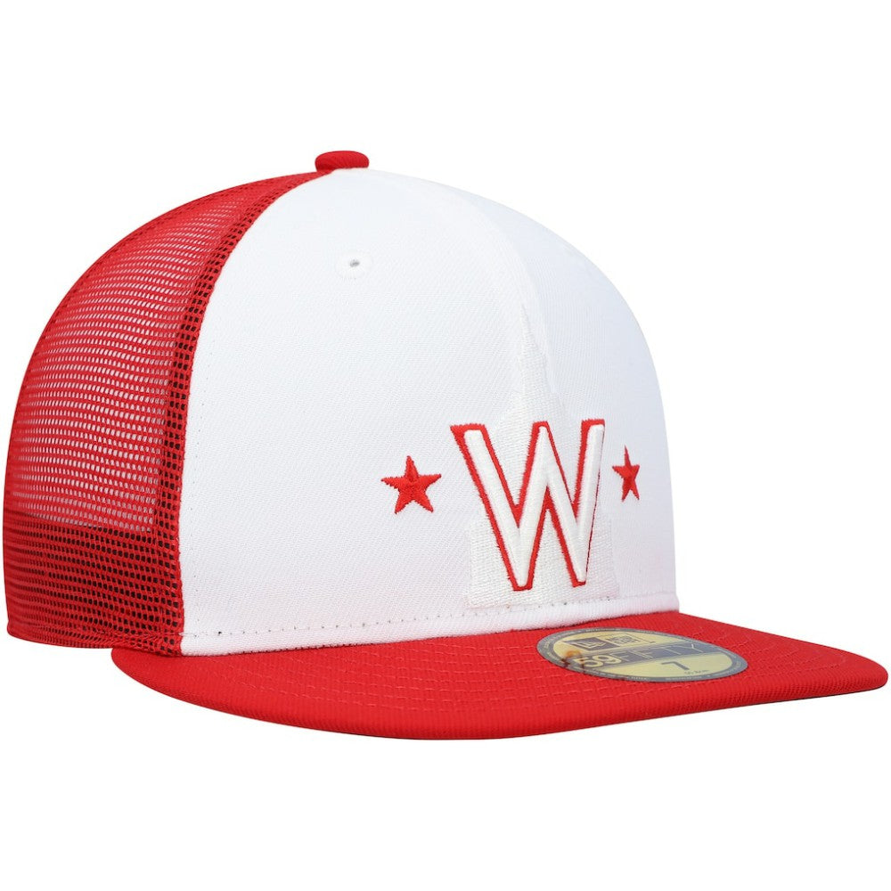 Washington Nationals New Era 2023 On-Field Batting Practice 59FIFTY Fitted Hat - White/Red Hats