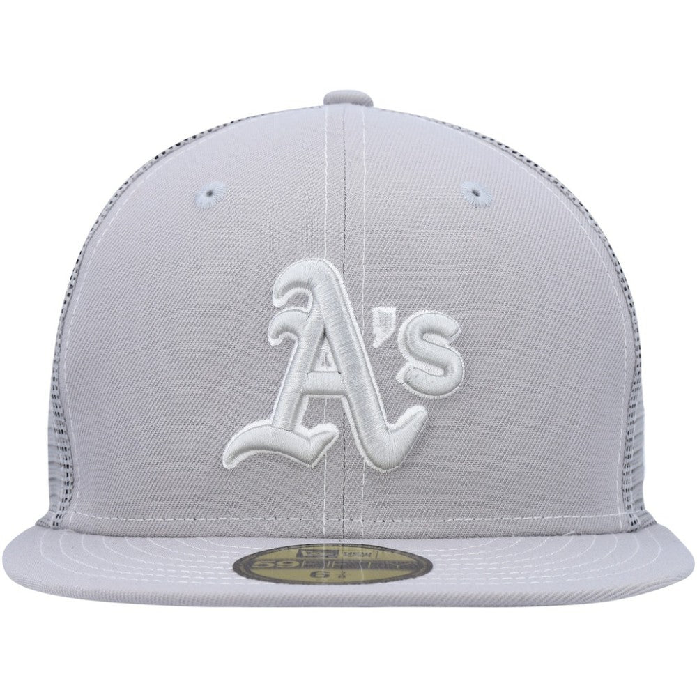 Athletics New Era 2023 On-Field Batting Practice 59FIFTY Fitted Hat - Gray Hats