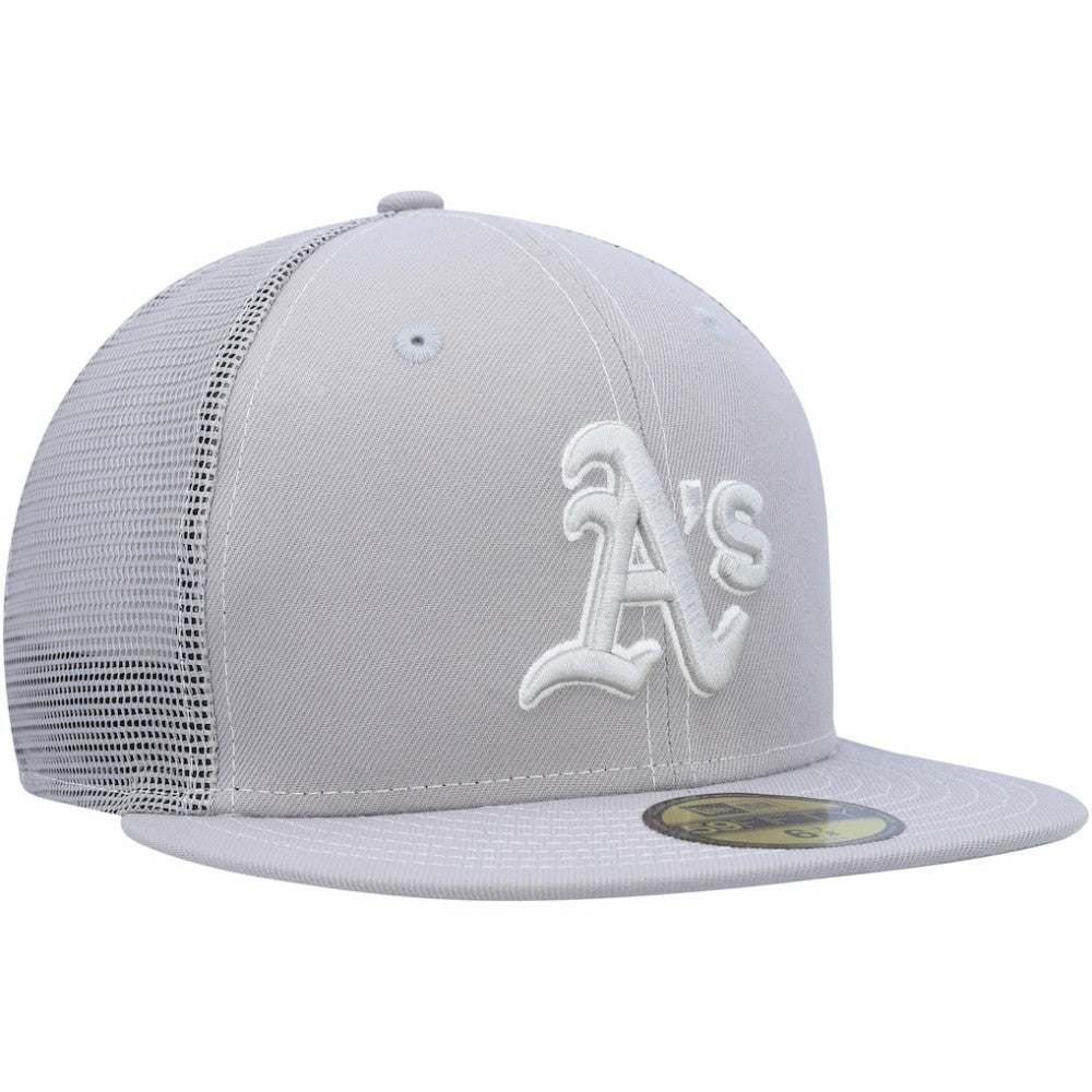 Athletics New Era 2023 On-Field Batting Practice 59FIFTY Fitted Hat - Gray Hats