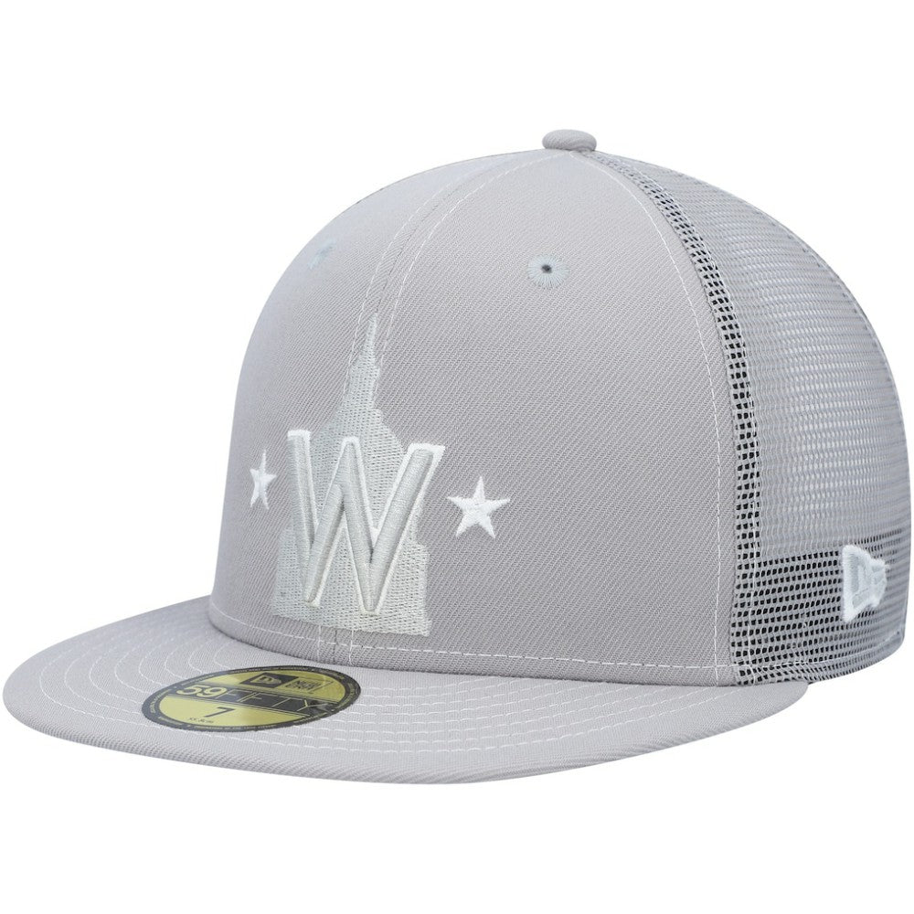 Washington Nationals New Era 2023 On-Field Batting Practice 59FIFTY Fitted Hat - Gray Hats