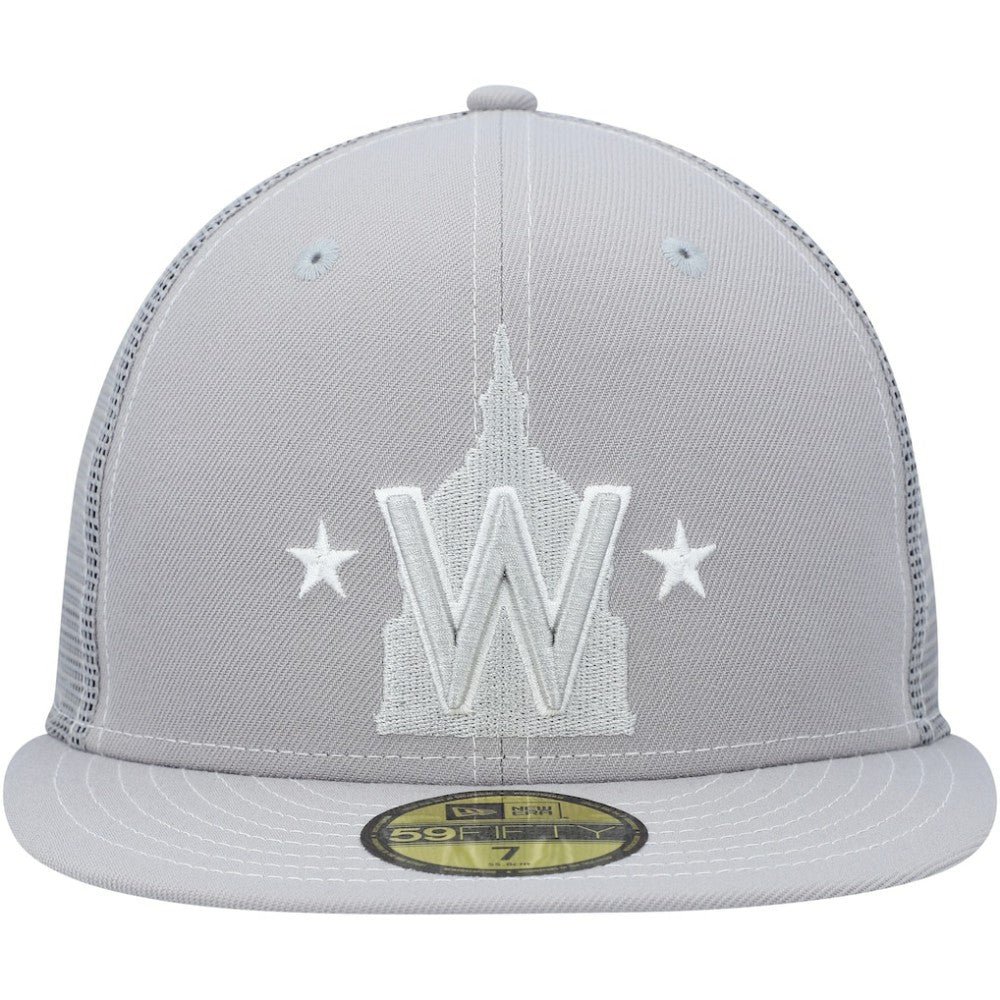 Washington Nationals New Era 2023 On-Field Batting Practice 59FIFTY Fitted Hat - Gray Hats