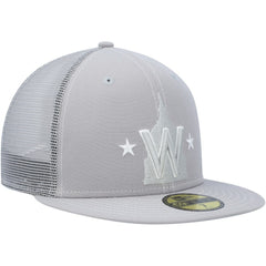 Washington Nationals New Era 2023 On-Field Batting Practice 59FIFTY Fitted Hat - Gray Hats