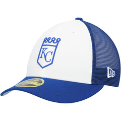 Kansas City Royals New Era 2023 On-Field Batting Practice Low Profile 59FIFTY Fitted Hat - Royal/White Hats