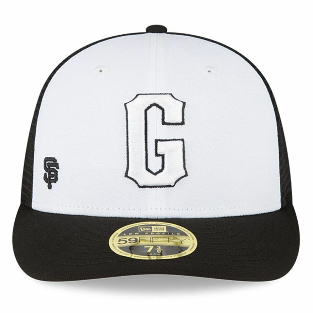 San Francisco Giants New Era 2023 On-Field Batting Practice Low Profile 59FIFTY Fitted Hat - White/Black Hats