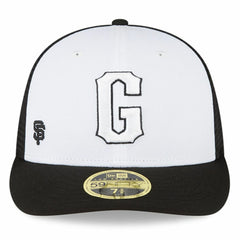 San Francisco Giants New Era 2023 On-Field Batting Practice Low Profile 59FIFTY Fitted Hat - White/Black Hats