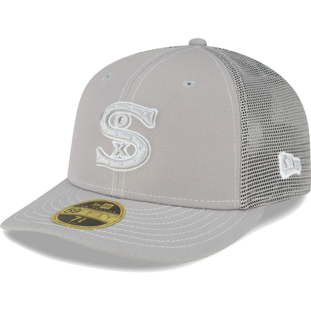 Chicago White Sox New Era 2023 On-Field Batting Practice Low Profile 59FIFTY Fitted Hat - Gray Hats