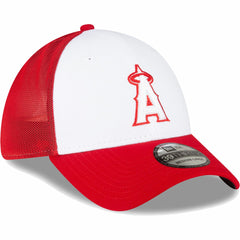 Los Angeles Angels New Era 2023 On-Field Batting Practice 39THIRTY Flex Hat - Red/White Hats
