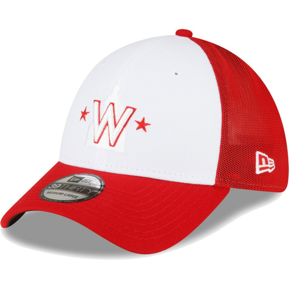 Washington Nationals New Era 2023 On-Field Batting Practice 39THIRTY Flex Hat - Red/White Hats