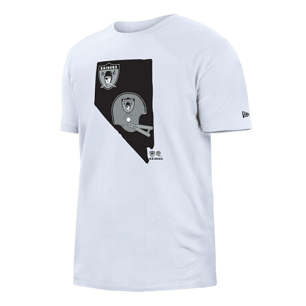 Las Vegas Raiders New Era Gameday State T-Shirt White