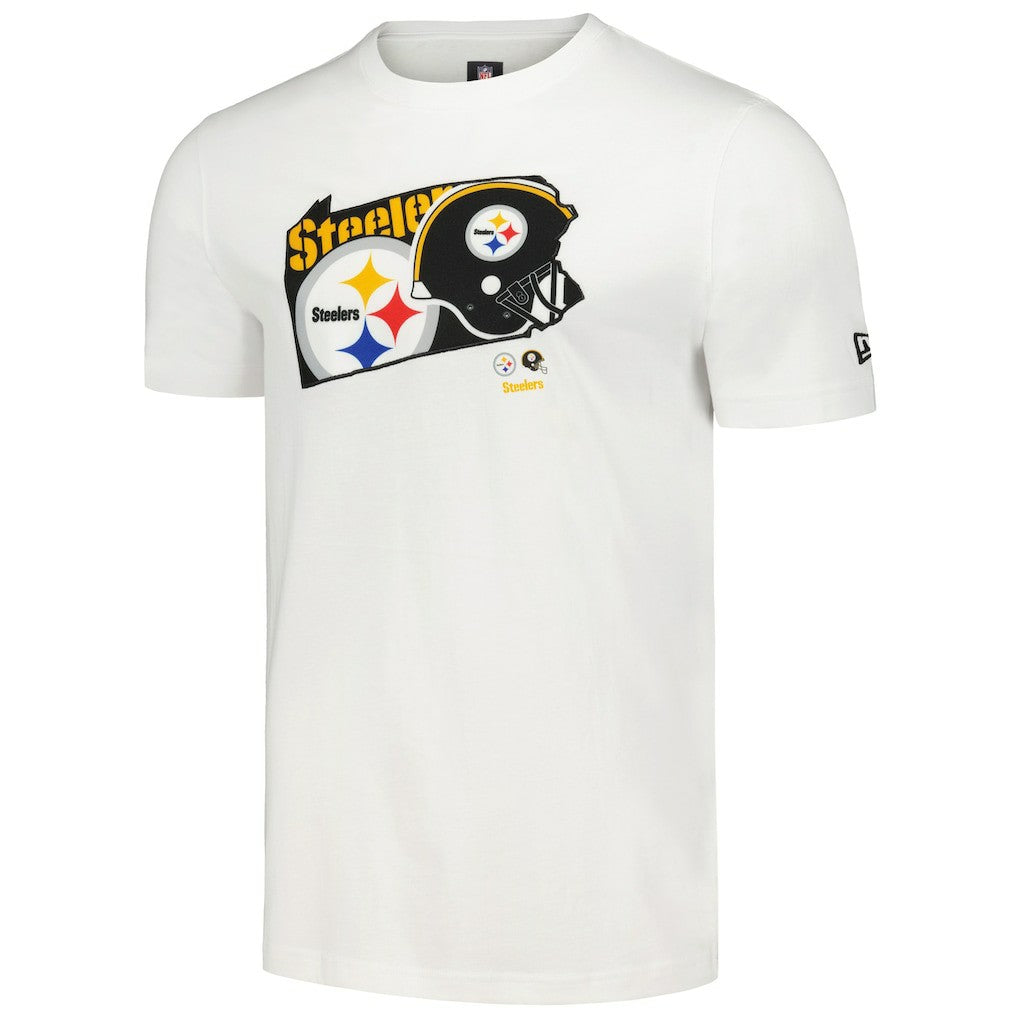 Pittsburgh Steelers New Era Gameday State T-Shirt White