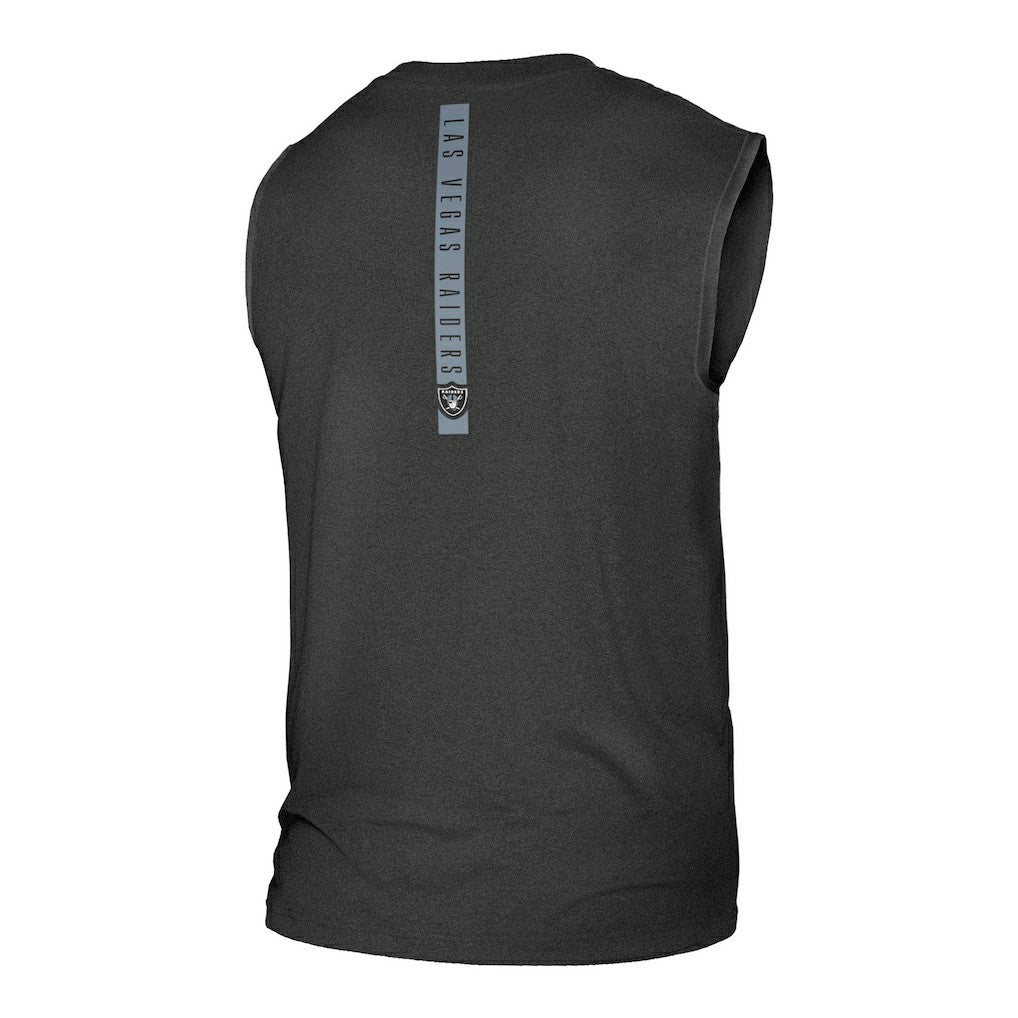 Las Vegas Raiders New Era Team Muscle Tank Top Black