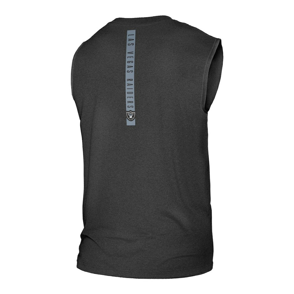 Las Vegas Raiders New Era Team Muscle Tank Top Black