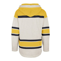 NHL Nashville Predators '47 Rockaway Lace-Up Pullover Hoodie - Oatmeal