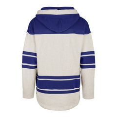 NHL Toronto Maple Leafs '47 Rockaway Lace-Up Pullover Hoodie - Oatmeal