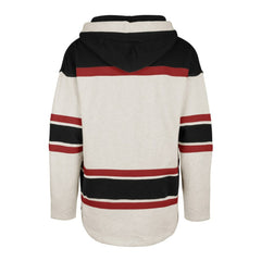 NHL Ottawa Senators '47 Rockaway Lace-Up Pullover Hoodie - Oatmeal
