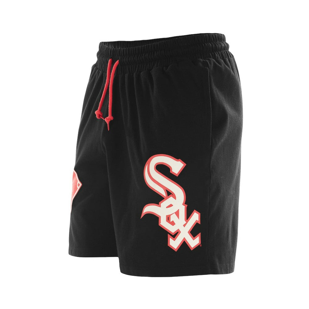 Chicago White Sox New Era Color Pack Knit Shorts - Black Shorts