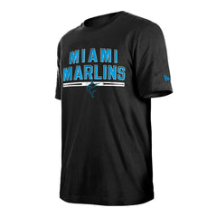 Miami Marlins New Era Batting Practice T-Shirt - Black T-shirts