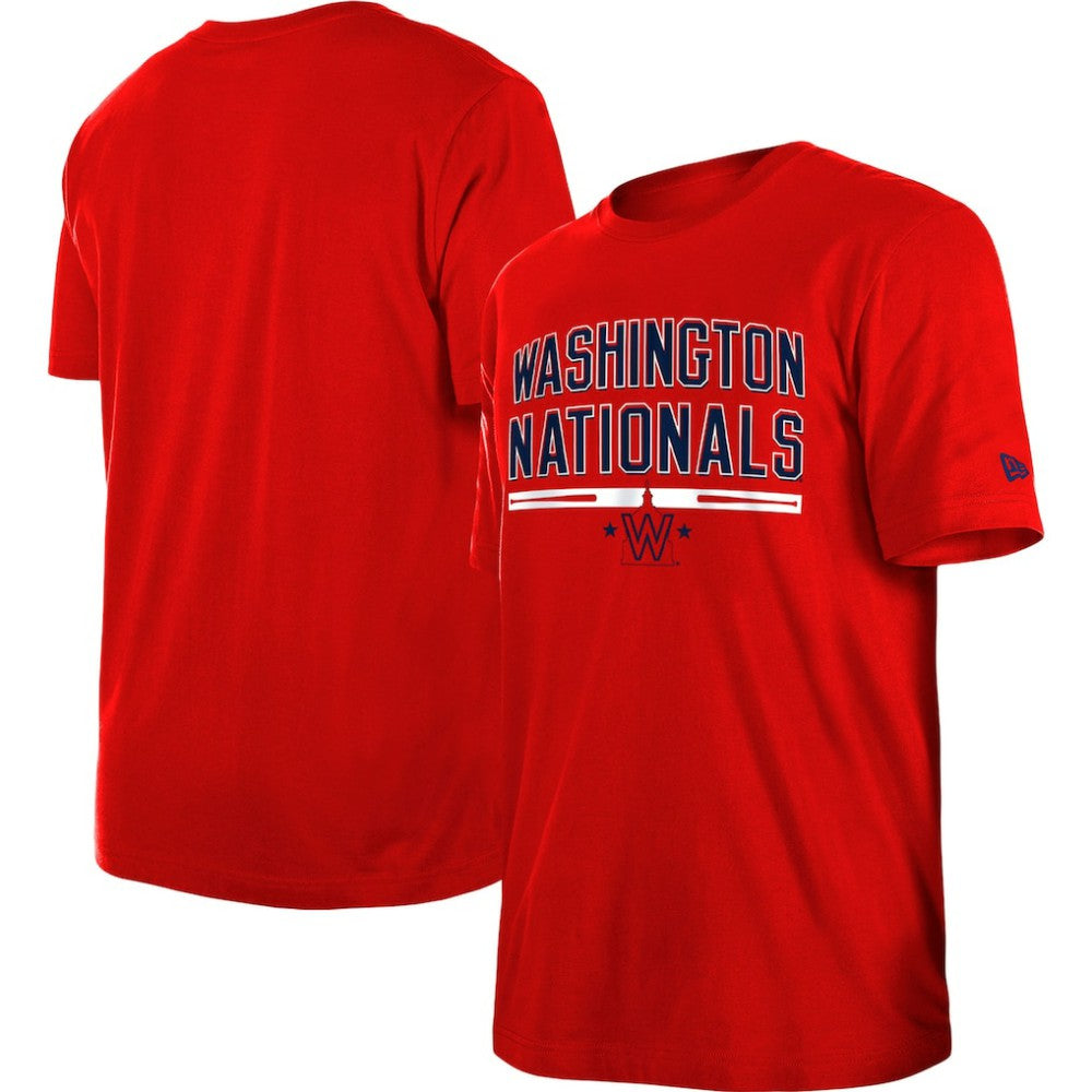 Washington Nationals New Era Batting Practice T-Shirt - Red T-shirts