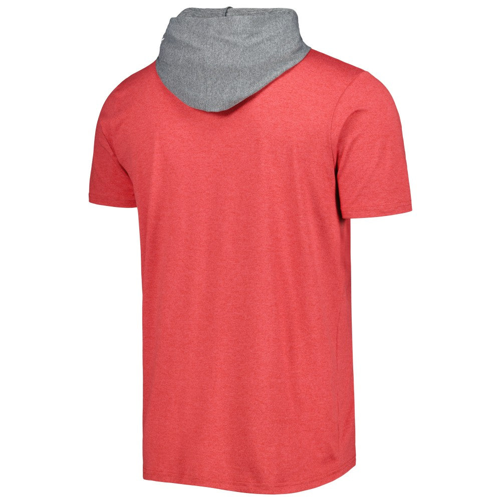 Los Angeles Angels New Era Team Hoodie T-Shirt - Red Hoodies