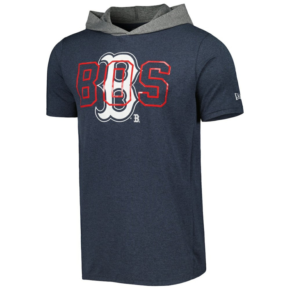 Boston Red Sox New Era Team Hoodie T-Shirt - Navy Hoodies