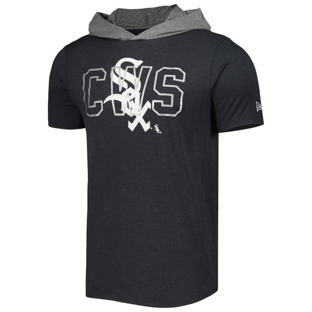 Chicago White Sox New Era Team Hoodie T-Shirt - Black Hoodies