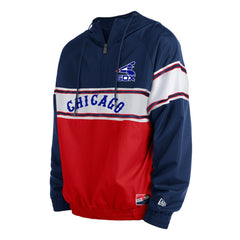 Chicago White Sox New Era Ripstop Raglan Quarter-Zip Hoodie - Navy Hoodies
