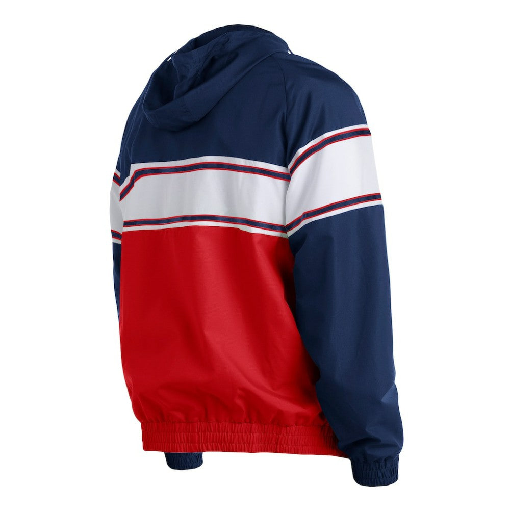 Chicago White Sox New Era Ripstop Raglan Quarter-Zip Hoodie - Navy Hoodies