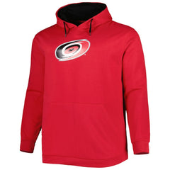 NHL Carolina Hurricanes Big & Tall Fleece Pullover Hoodie - Red