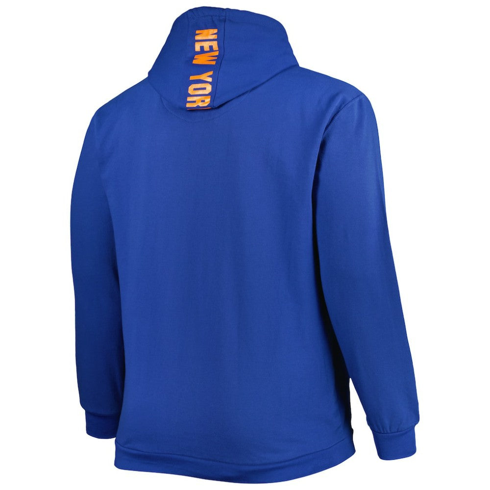NHL New York Islanders Big & Tall Fleece Pullover Hoodie - Royal
