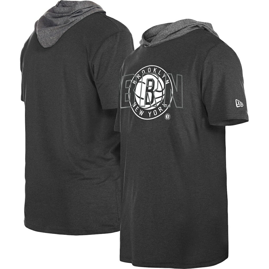 Brooklyn Nets Active Hoodie T-Shirt Black