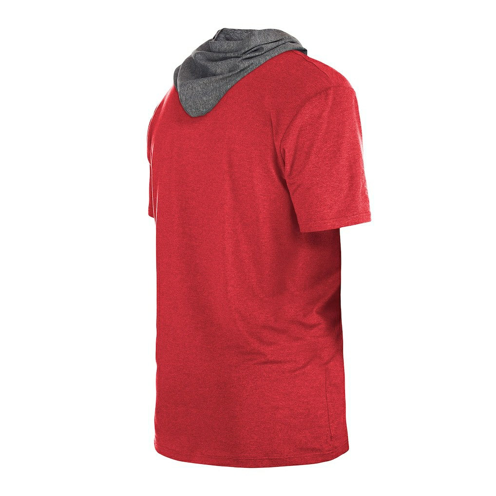 Chicago Bulls Active Hoodie T-Shirt Heather Red
