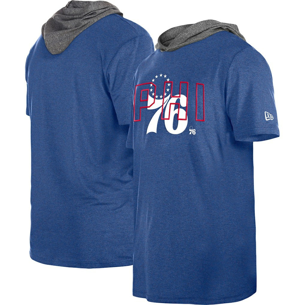 Philadelphia 76ers Active Hoodie T-Shirt Royal
