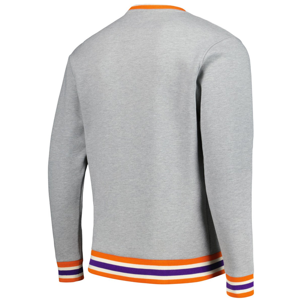 Phoenix Suns Unisex Vintage Throwback Crew Sweatshirt Heather Gray