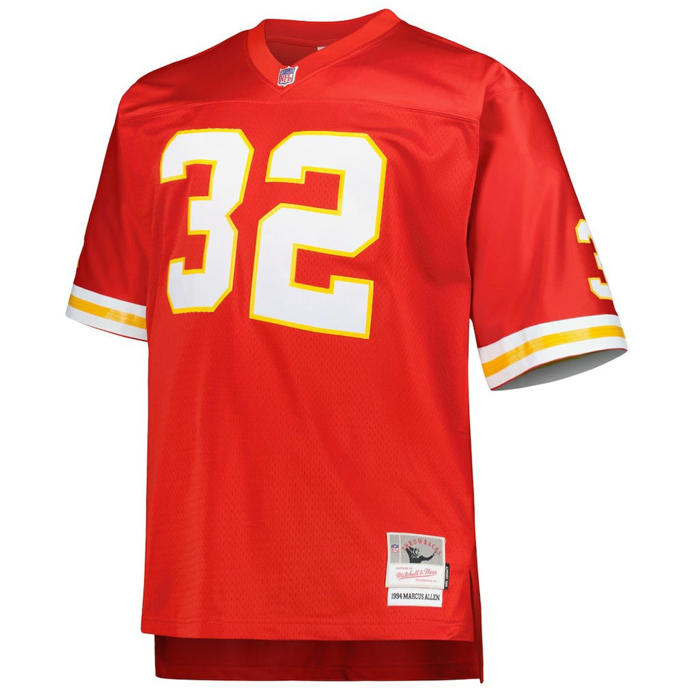 Marcus Allen Kansas City Chiefs Big & Tall 1994 Retired Player Replica Jersey Red
