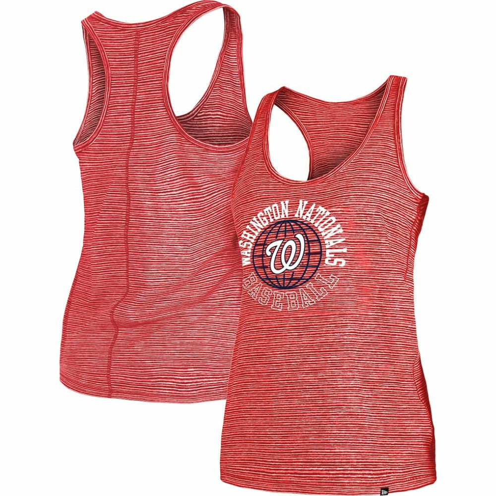 Washington Nationals New Era Women's Active Racerback Tank Top - Red Tanks