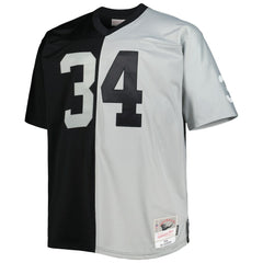 Bo Jackson Las Vegas Raiders Big & Tall Split Legacy Retired Player Replica Jersey Black/Silver