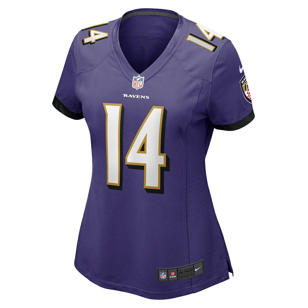 Kyle Hamilton Baltimore Ravens Women's Player Game Jersey Purple