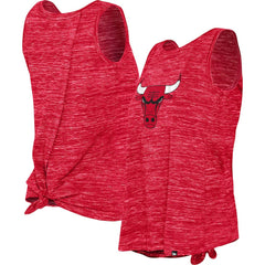 Chicago Bulls Women's Space Dye Active Tank Top Red