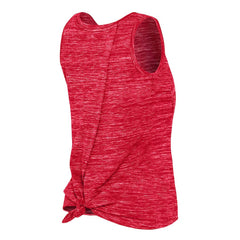 Chicago Bulls Women's Space Dye Active Tank Top Red