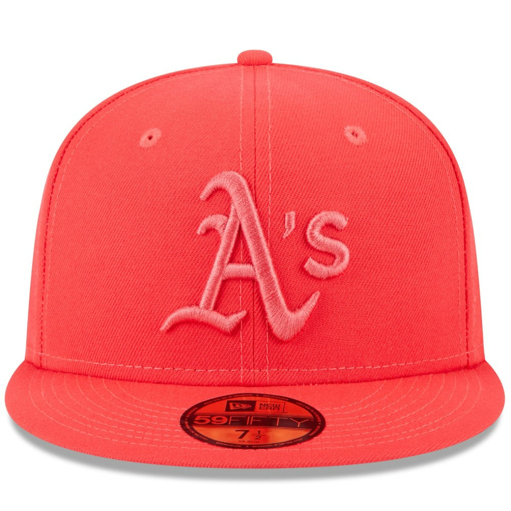 Athletics New Era 2023 Spring Color Basic 59FIFTY Fitted Hat - Red Hats